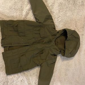 Size 2T Hooded Utility Coat